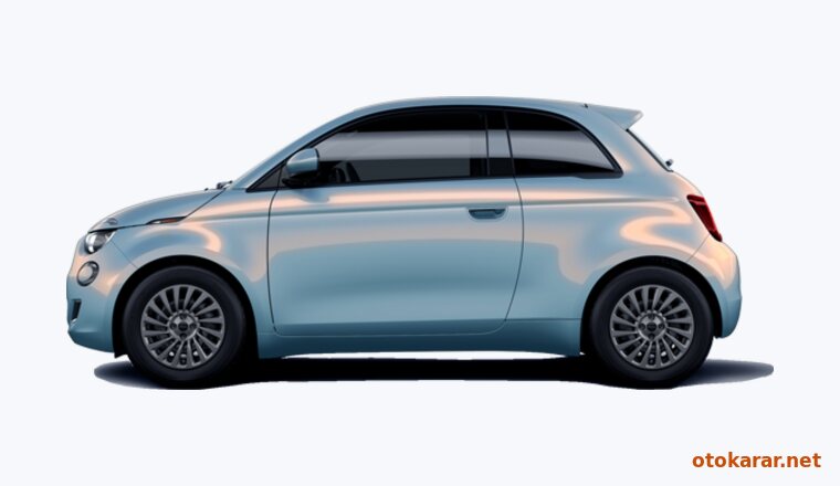 Fiat 500e — Gök Mavi