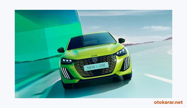 Peugeot E-208 resmi