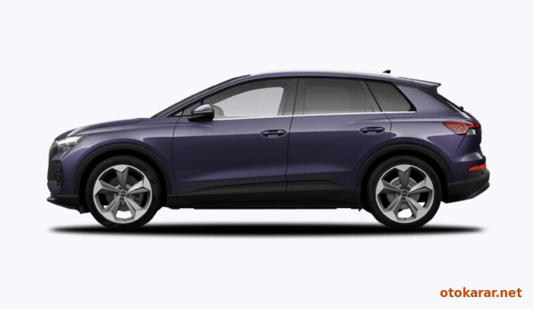 Audi Q4 e-tron — Metalik Aurora Mor