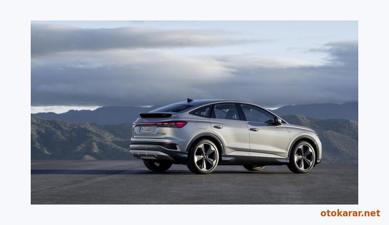 Audi Q4 Sportback e-tron resmi