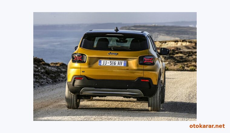Jeep Avenger Electrıc resmi