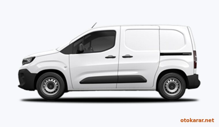 Peugeot Partner Van — Buz Beyazı