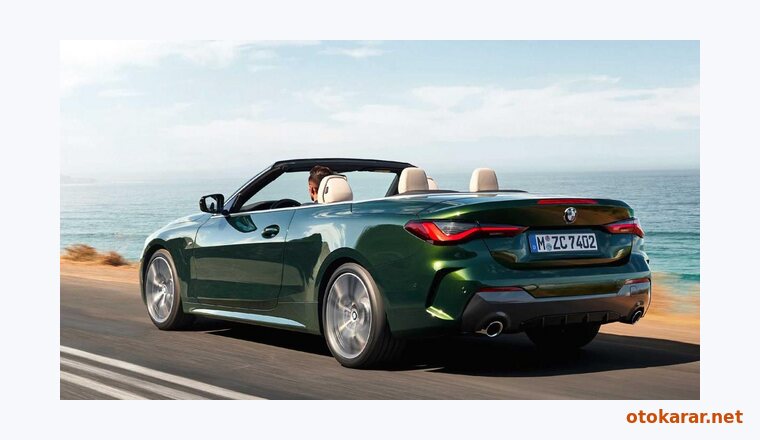 BMW 4 Serisi Cabrio resmi