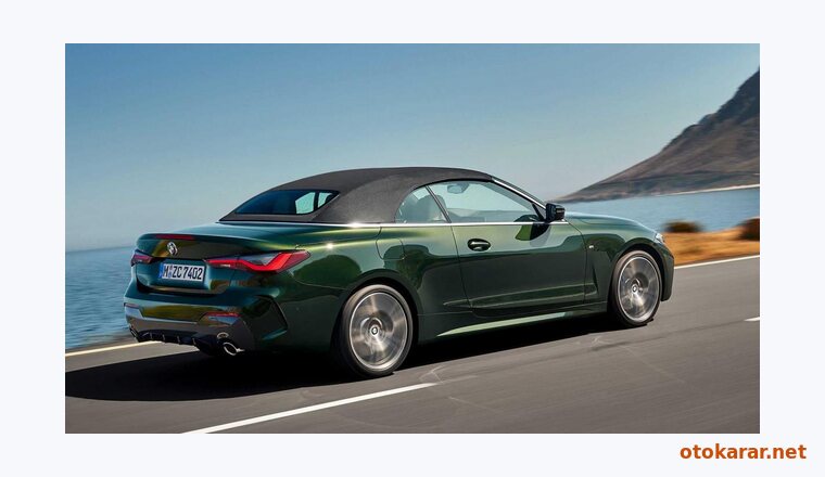 BMW 4 Serisi Cabrio resmi