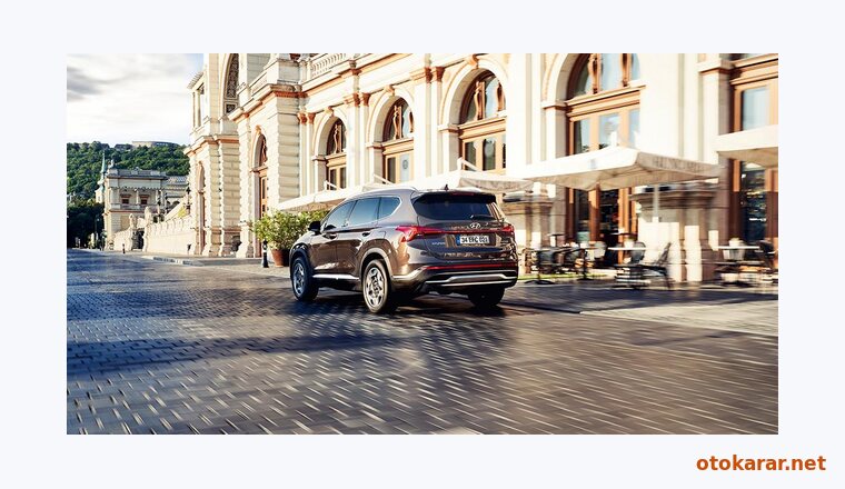 Hyundai Santa Fe Hibrit resmi
