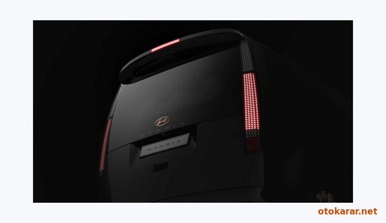 Hyundai Staria Hibrit resmi