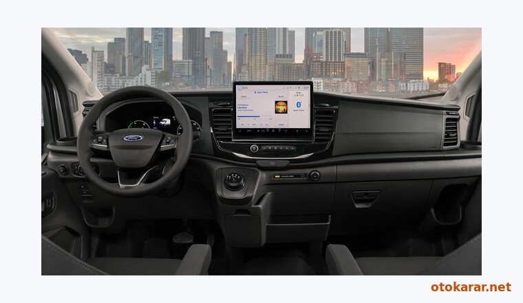 Ford Yeni E-Transit Van resmi