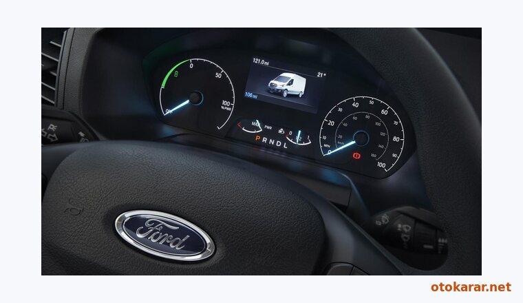 Ford Yeni E-Transit Van resmi