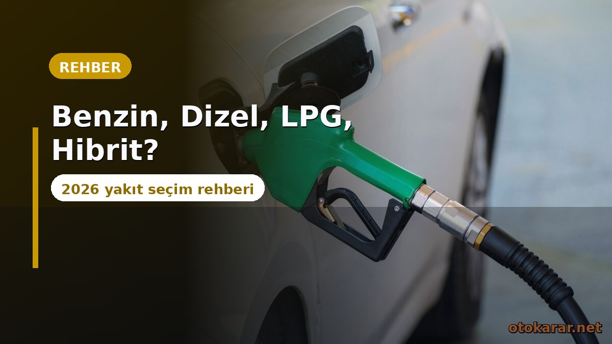 Motorin 82 TL, LPG 34 TL: İkinci Elde Dizel mi, LPG mi, Hibrit mi Mantıklı? (Ağustos 2026)