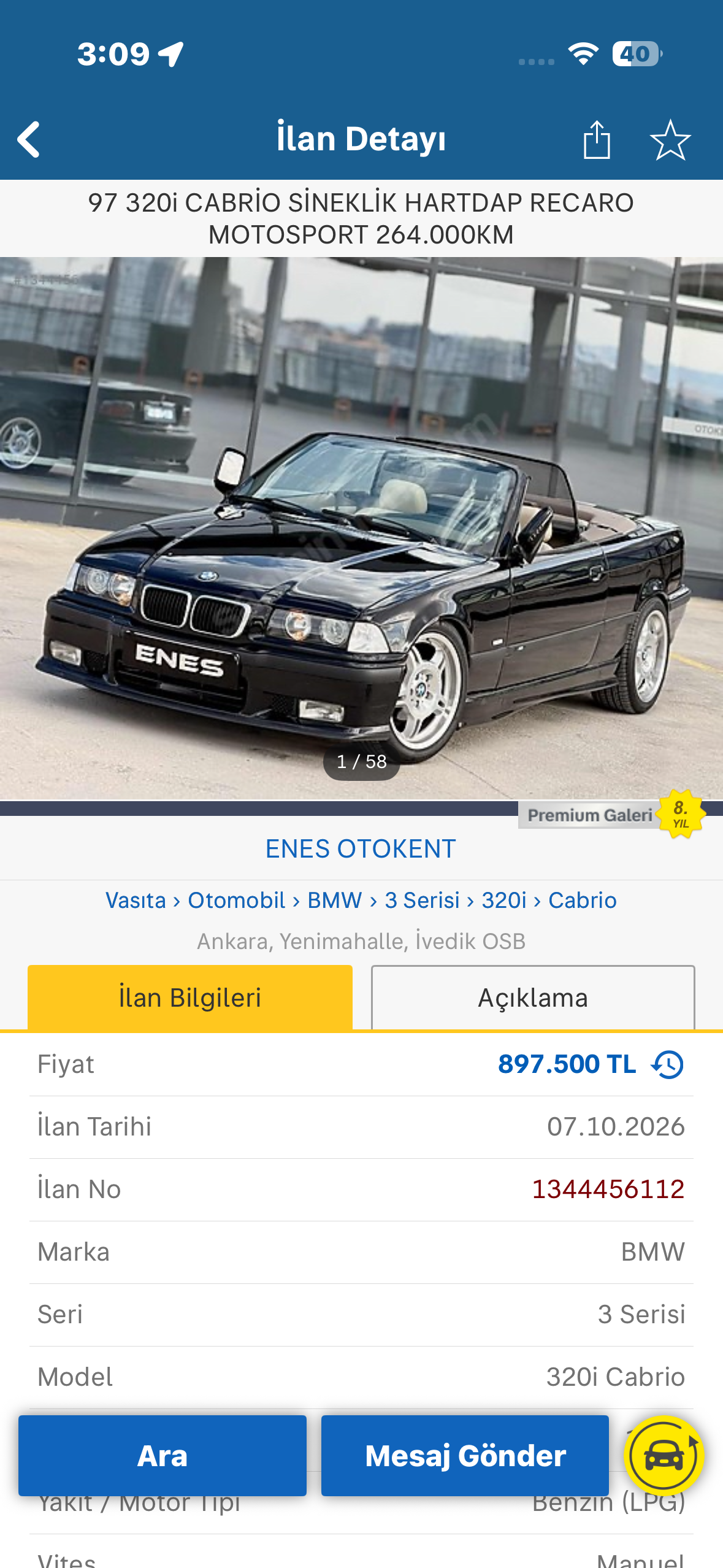 BMW 3 Serisi